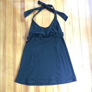 Lululemon black halter size 6